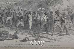Livre antique de la guerre de Sécession de 1895, Leslie’s Illustrated History of Civil War, original