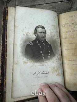 Livre d'histoire antique de la guerre civile de 1863: L'histoire de la guerre civile en Amérique illustrée
