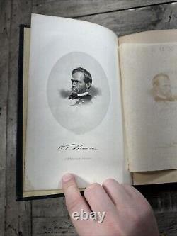 Livre d'histoire antique de la guerre civile de 1865 : Sherman et ses campagnes