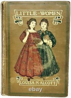 Livre de 1921 Les Quatre Filles du docteur March sur les droits des hommes pendant la guerre civile et l'évolution du travail de Louisa May Alcott