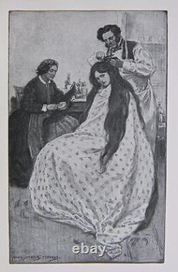 Livre de 1921 Les Quatre Filles du docteur March sur les droits des hommes pendant la guerre civile et l'évolution du travail de Louisa May Alcott