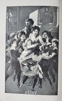 Livre de 1921 Les Quatre Filles du docteur March sur les droits des hommes pendant la guerre civile et l'évolution du travail de Louisa May Alcott