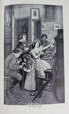 Livre de 1921 Les Quatre Filles du docteur March sur les droits des hommes pendant la guerre civile et l'évolution du travail de Louisa May Alcott