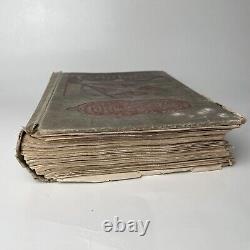 Livre de collection d'Antiquités rares de feux de camp de la Confédération de la Guerre Civile