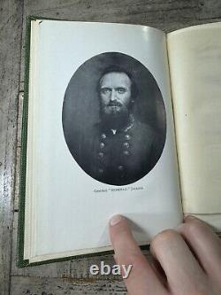 Livre de la Guerre de Sécession antique de 1910 L'Histoire d'un Canonnier sous Stonewall Jackson