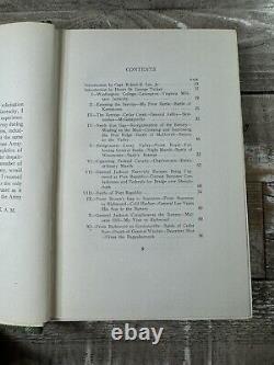 Livre de la Guerre de Sécession antique de 1910 L'Histoire d'un Canonnier sous Stonewall Jackson