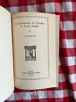 Livre rare de la guerre civile confédérée