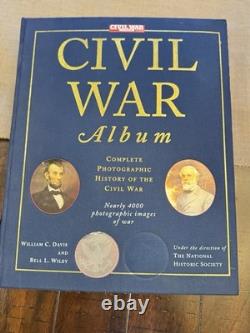 Lot de livres sur la guerre civile - Histoire photographique - Ensemble de 5 volumes - L'Œil de la tempête - Gettysburg