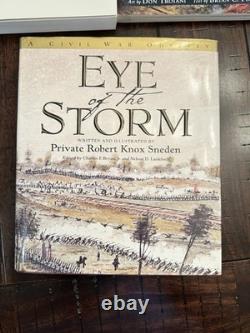 Lot de livres sur la guerre civile - Histoire photographique - Ensemble de 5 volumes - L'Œil de la tempête - Gettysburg