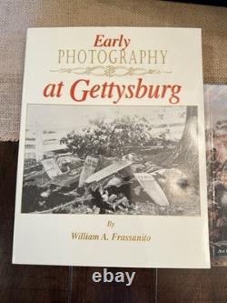 Lot de livres sur la guerre civile - Histoire photographique - Ensemble de 5 volumes - L'Œil de la tempête - Gettysburg