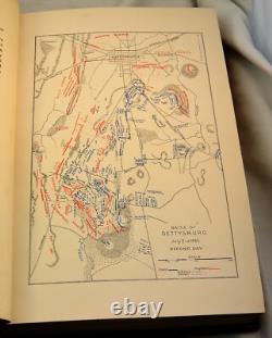 MAINE À GETTYSBURG 1898 1ère Édition Régiments Guerre Civile Militaire illustré