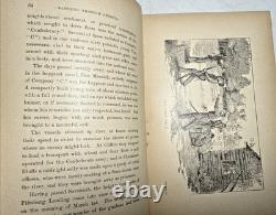 Marche à travers la Géorgie F. Y. Hedley ill. Stoddard 1887 Livre ancien de la guerre de Sécession