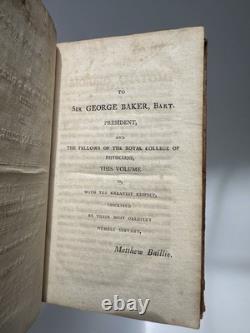 Matthew BAILLIE / L’anatomie morbide 1795 PATHOLOGIE, INTÉRÊT GUERRE CIVILE