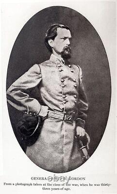Mémoires De Confédération Guerre Civile Général Gordon Lee Grant Alabama Regiment Historique