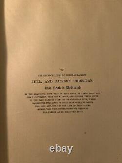 Mémoires de Stonewall Jackson par sa veuve, Guerre de Sécession, 1895, CSA, Louisville