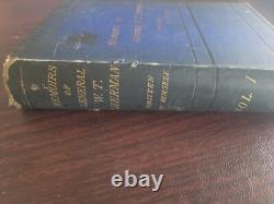 Mémoires du Général William T. Sherman 2 Volumes 1875 Première Édition Guerre de Sécession