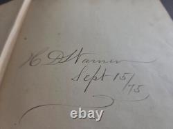 Mémoires du Général William T. Sherman 2 Volumes 1875 Première Édition Guerre de Sécession