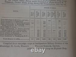 Mémoires du Général William T. Sherman 2 Volumes 1875 Première Édition Guerre de Sécession