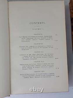 Mémoires personnelles 1885 Ulysses Grant Vol 1 & 2 Président des États-Unis Guerre Civile Antiquité HC