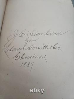 Mémoires personnelles d’Ulysses Grant, 1re édition, histoire de la guerre de Sécession, ensemble de 2 volumes, 1885