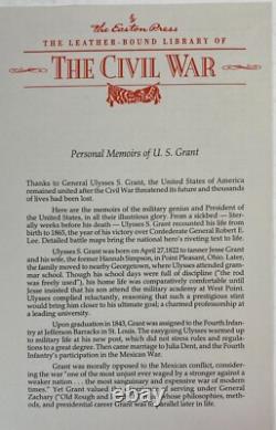 Mémoires personnels de U. S. Grant, Bibliothèque Easton de la Guerre Civile, 1998