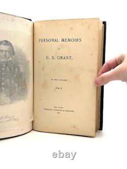 Mémoires personnels de U. S. Grant - Première édition 1885 - 2 volumes, Charles L. Webster