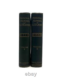 Mémoires personnels de U. S. Grant - Première édition 1885 - 2 volumes, Charles L. Webster