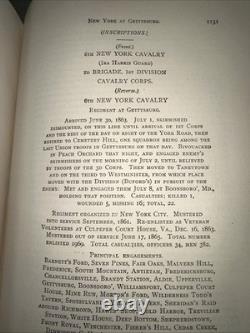 New York à Gettysburg, Rapport final en 3 volumes 1900 Rapport exhaustif