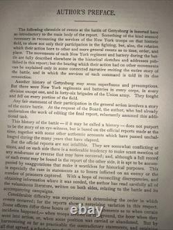 New York à Gettysburg, Rapport final en 3 volumes 1900 Rapport exhaustif