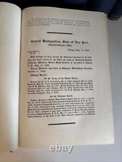 New York dans la guerre de la rébellion 1861-1865 ENSEMBLE COMPLET Guerre Civile 1912