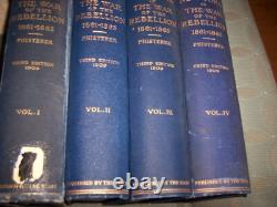 New York dans la guerre de la rébellion Vols 1, 2, 3, 4, Troisième édition 1909 Relié
