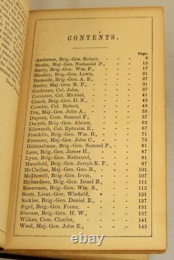 OFFICIERS DE NOTRE ARMÉE ET MARINE DE L'UNION Vol. I 1862 Guerre Civile Militaire