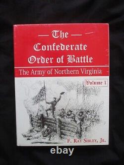Ordre De Bataille Confédéré L'armée De Virginie Du Nord Volume 1 Sibley 1996