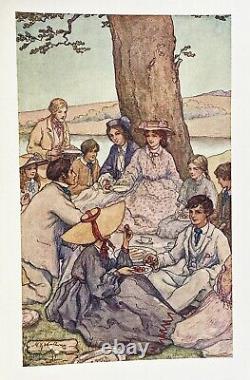 PETITES FEMMES Guerre Civile ÉDITION ORIGINALE livre PLANCHES EN COULEUR Romance LOUISA MAY ALCOTT