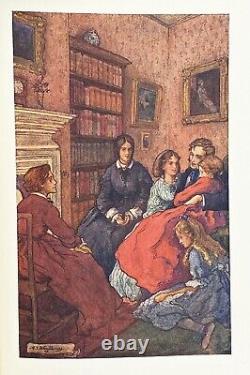 PETITES FEMMES Guerre Civile ÉDITION ORIGINALE livre PLANCHES EN COULEUR Romance LOUISA MAY ALCOTT