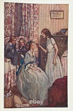 PETITES FEMMES Guerre Civile PREMIÈRE ÉDITION livre PLANCHES EN COULEUR Romance LOUISA MAY ALCOTT