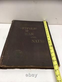 Portefeuille officiel de la guerre et de la nation de 1906 / Général Marcus J. Wright / Guerre de Sécession