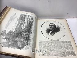 Portefeuille officiel de la guerre et de la nation de 1906 / Général Marcus J. Wright / Guerre de Sécession