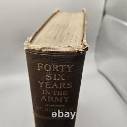 Quarante-six ans dans l'armée par le lieutenant-général John Schofield, 1897, première édition
