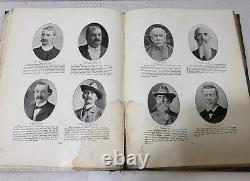 RARE 1907 Vétérans Confédérés Bien Connus avec Photos de Wm. E. Mickle