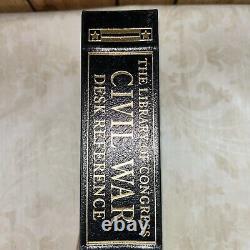 RÉFÉRENCE DE BUREAU SUR LA GUERRE CIVILE (Bibliothèque du Congrès) 2005 Easton Press