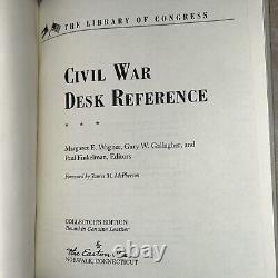 RÉFÉRENCE DE BUREAU SUR LA GUERRE CIVILE (Bibliothèque du Congrès) 2005 Easton Press