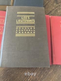 R. E. Lee + Les Lieutenants de Lee Biographie de la Guerre Civile de Douglas Freeman 2 ensembles
