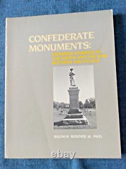 Ralph W. Widener, Jr, Monuments Confédérés, Symboles Durables. Guerre Civile