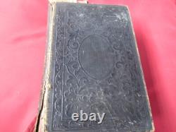 Rare 1861 L'Histoire de l'esclavage et du commerce des esclaves Illustré de la Guerre Civile