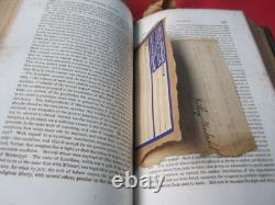 Rare 1861 L'Histoire de l'esclavage et du commerce des esclaves Illustré de la Guerre Civile