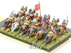 Régiment de cavalerie de la guerre civile anglaise de 28 mm peint (Livesey's) ECW-102