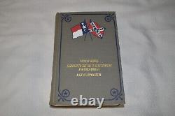 Régiments de Caroline du Nord 1861-65 Guerre Civile Seulement 500 Imprimés #038 sur 500