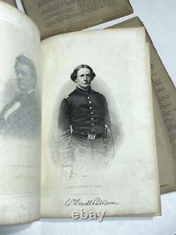 Registre de la Rébellion: Journal des Événements Américains Lot de 6 Volumes 1861-62 Guerre Civile.