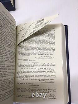 Registres officiels des marines de l'Union et des Confédérés (séries complètes 1 et 2) 31 volumes